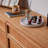 Cherry Wood Storage Entry Cabinet 47.2 " W 6 - Drawer Dresser