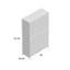Armoire l 43 po