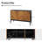 Pascale 47''W Herringbone-Patterned Storage Sideboard with Adjustable Shelf-1949144789