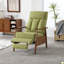 Fauteuil à cadre en bois, fauteuil d'appoint moderne pour le salon-2020912184