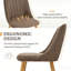 Velvet Dining Chairs With Wooden Legs Set Of 4-206183661-211647614