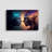 Elegant Tempered Glass Painting, 27.6 x 43.3 Inches | 100% Tempered Glass, Thickness: 0.16 Inches | UV Printed Artwork, Perfect for Home Decor & Modern Interiors, Stunning Visuals for Any Room