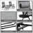 Portable Zero Gravity Chair Set With Side Table For Various Occasions-1222851627