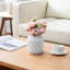White 41cm Ceramic Table Vase