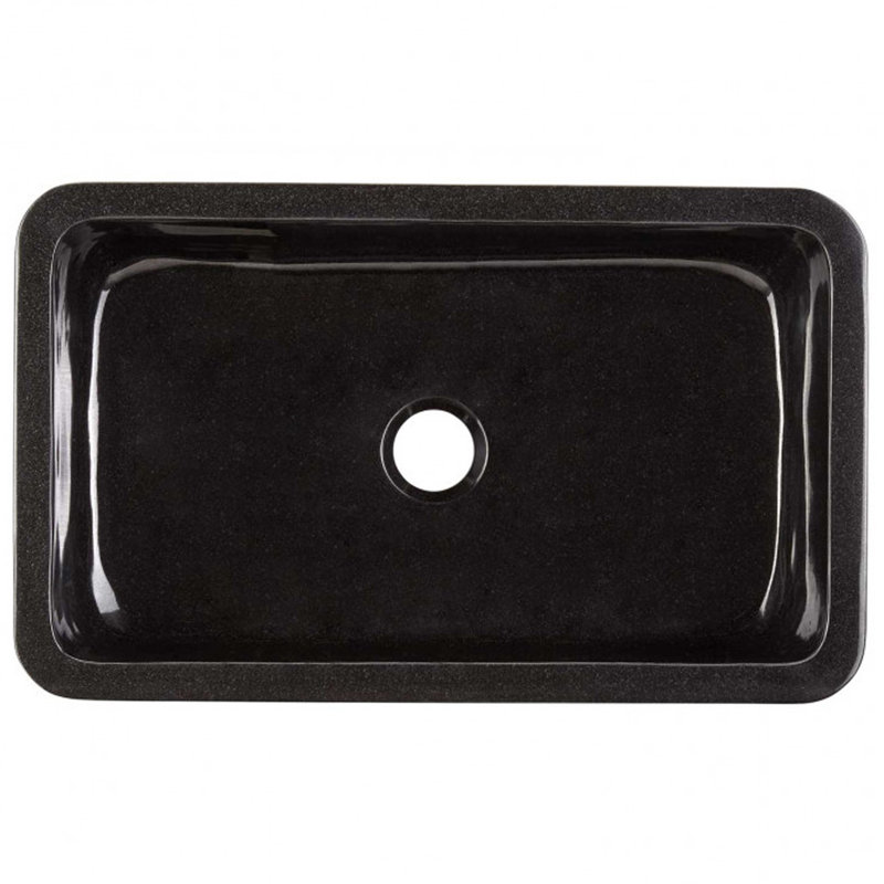 Évier de cuisine en granite L 33 po x l 18 po
