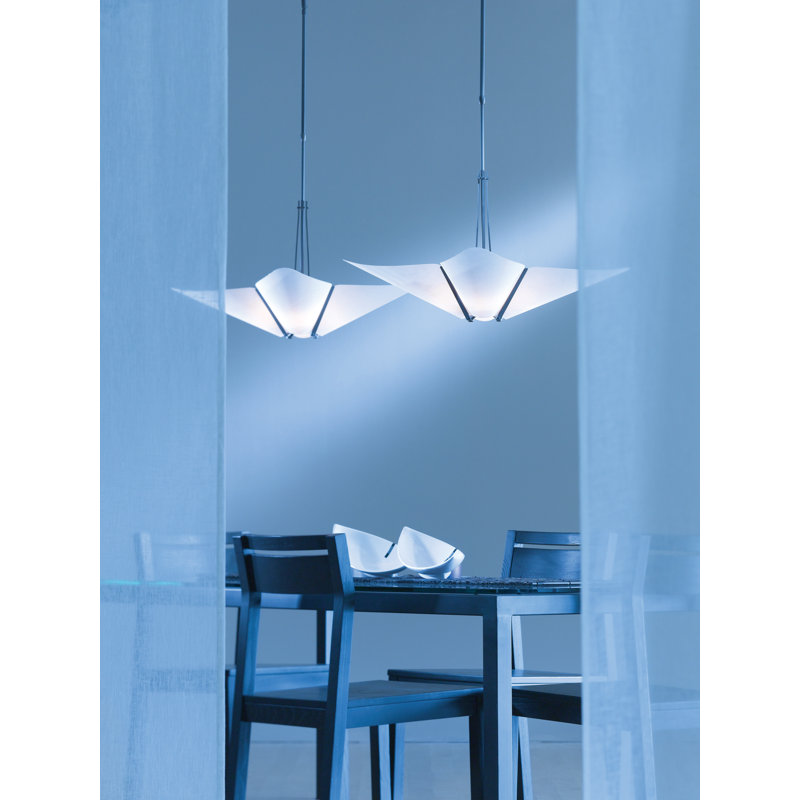 Kirigami 3 - Light Unique/Statement Geometric Chandelier, Sterling