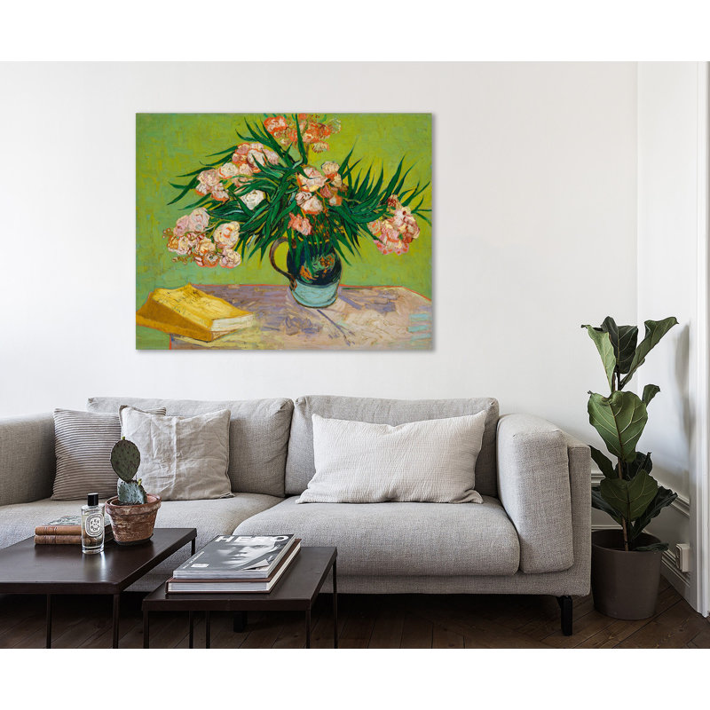 Oleanders par Wild Apple Portfolio - impression sur toile tendue, H 20 po x l 24 po x P 1,5 po