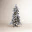 9' Green Pine Artificial Christmas Tree with 900 White Lights with Stand-217193172