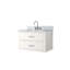 Single Bath Vanity 30 In. W X 22 In. D, Carrara Marble Top, And Faucet Set-1341912495-1341912492