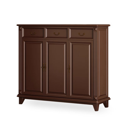 Walnut Solid Wood Shoe Storage Bench