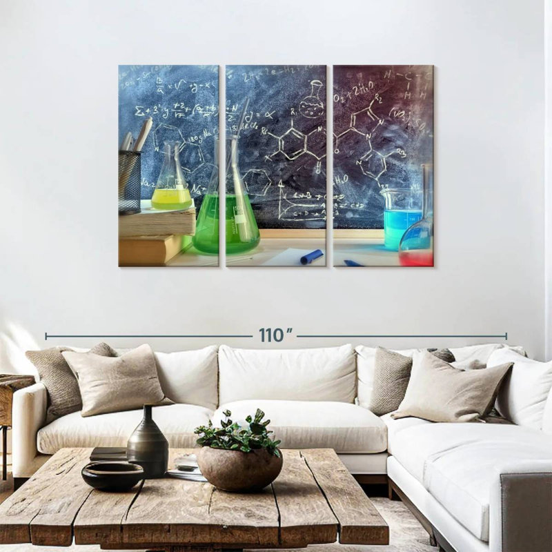 Keiri Chemistry Lesson, 48" H x 74" W