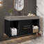 Meuble-lavabo de salle de bain avec comptoir en faux marbre, lavabo en céramique