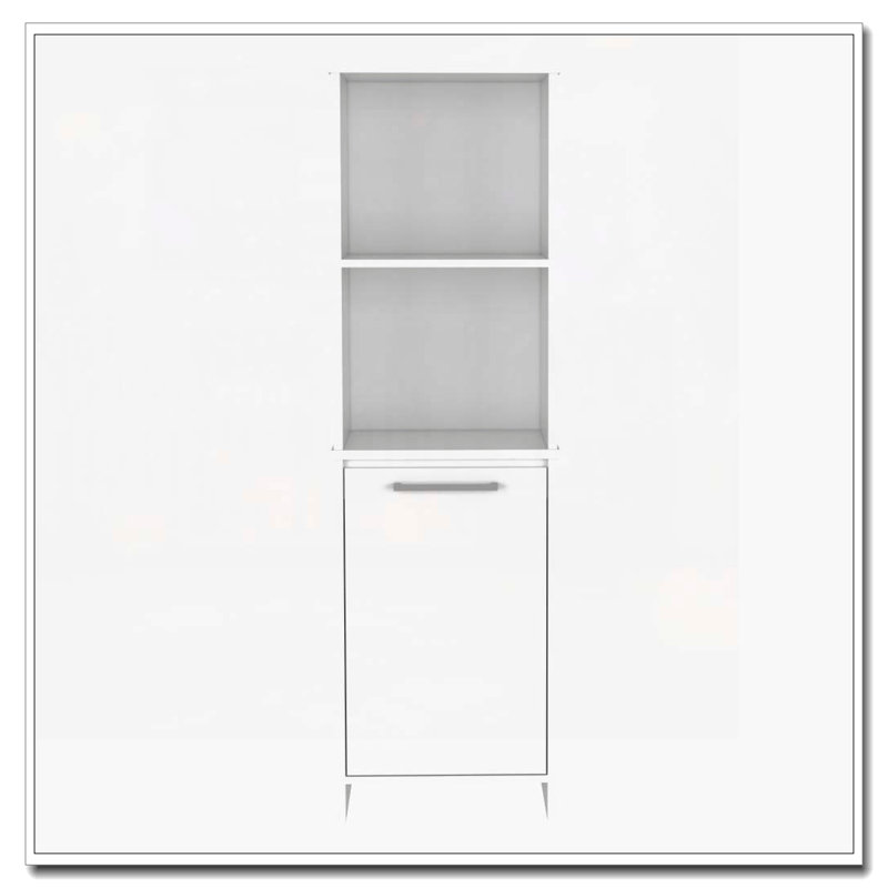 Forester 1-Shelf Pantry Cabinet White