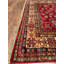 Tapis en laine et coton rouge noué à la main Original