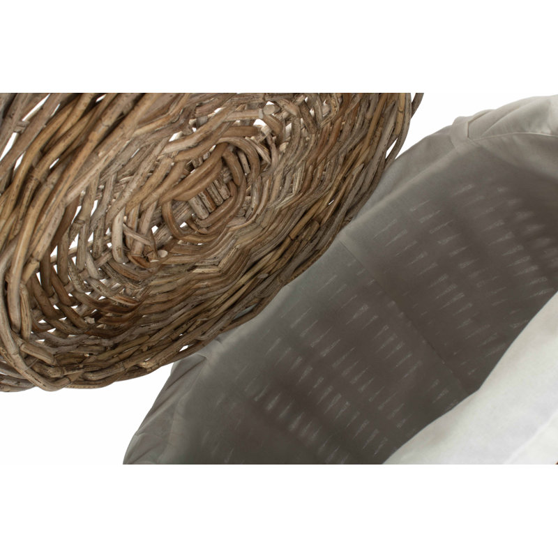 Wicker Laundry Hamper Basket with Lining