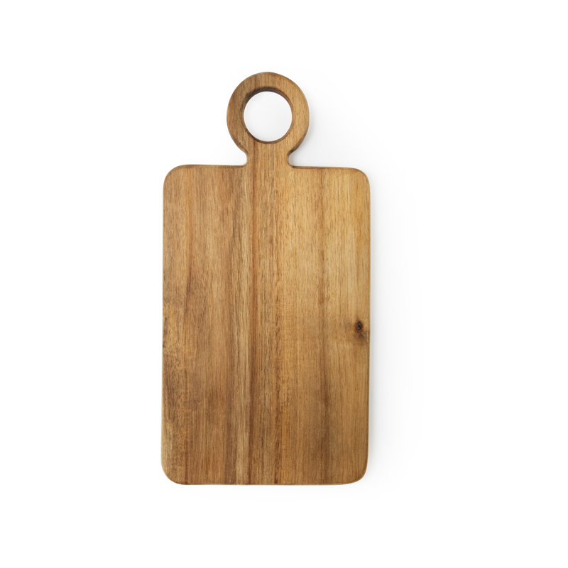 Real Wood Acacia Chopping Board 8,5+30x20x1,6 Cm.
