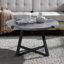 Table basse ronde à pieds croisés Paramus-1442561099-1430314570