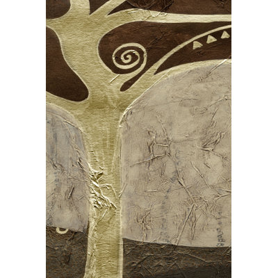 Sylvan Spirals I - Wrapped Canvas Painting