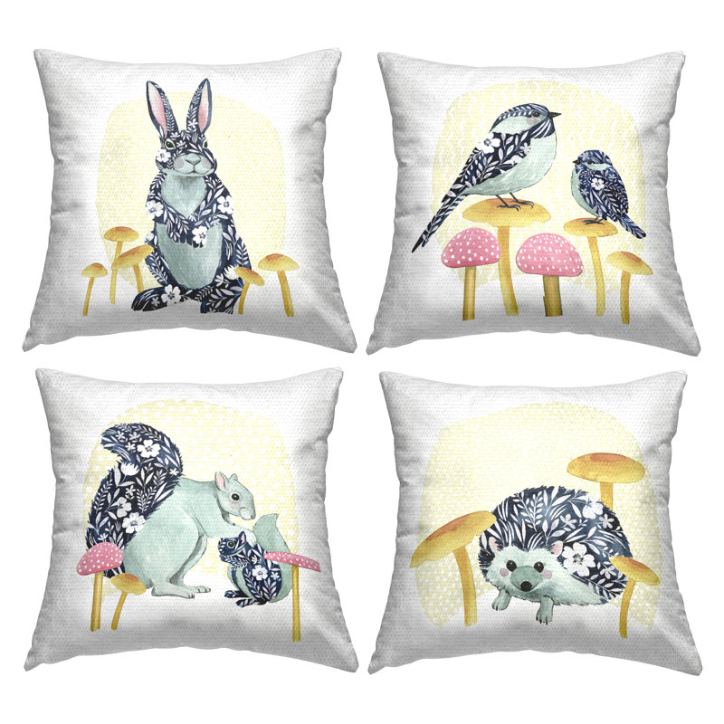 Ensemble de coussins 4 pièces