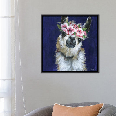Lady Llama - reproduction d'art