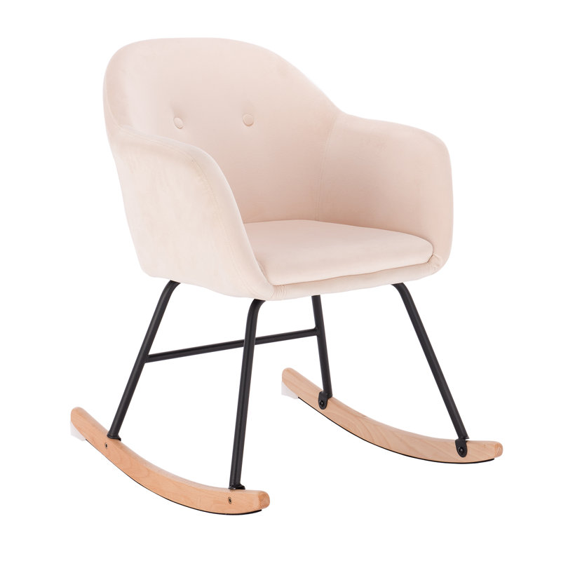 Cano Rocking Chair, Cream 