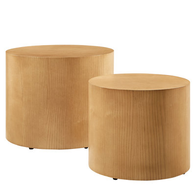 Amani Round Nesting Coffee Tablesset Of 2