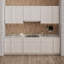 Armoire de rangement murale blanche en bois massif, armoire murale à 2 portes avec 2 tablettes réglables, armoire murale prête à assembler pour la cuisine, la salle de bain et le garage, P 12 po x H 36 po-120317725-120317730