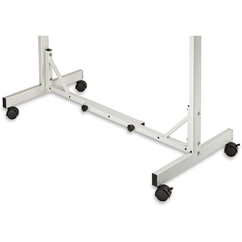 Gray Expandable Mobile Blueprint Plan Center with Steel Frame