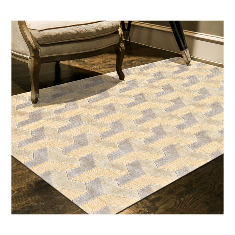 Zenna Geometric Area Rug, Rectangle 9'8" x 12'7"