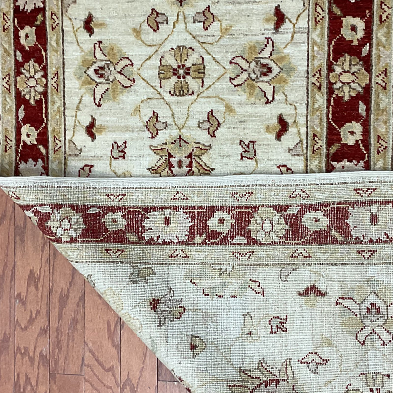  Handmade Oushak Wool Runner
