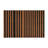 HorizontalStripes Black Indoor and Outdoor Area Rug-1337576413