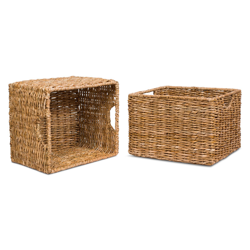 Ensemble de paniers de rangement en osier