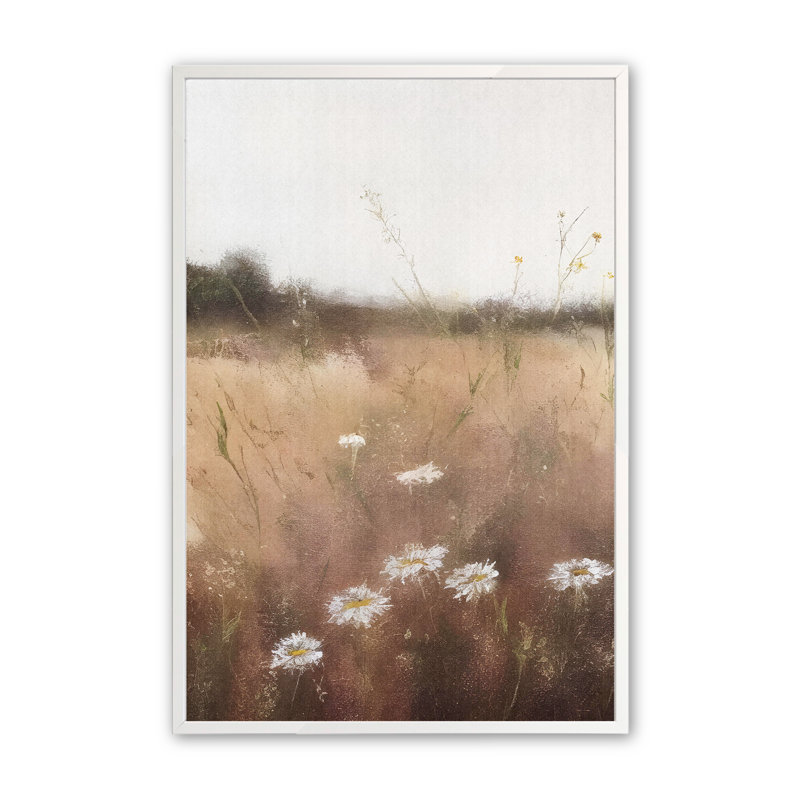 Misty Meadows, ensemble de 2 pièces encadrées sur papier, H 21,5 po x l 17,5 po x P 1 po, Blanc opaque