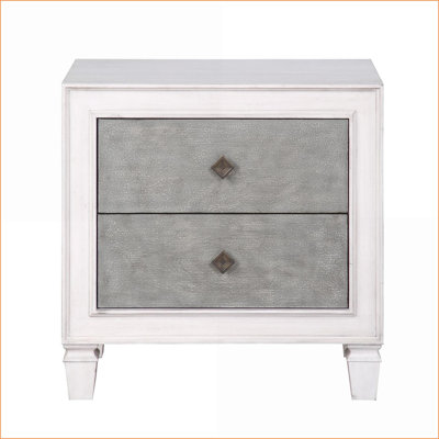 Table de chevet 2 tiroirs Modern Modern