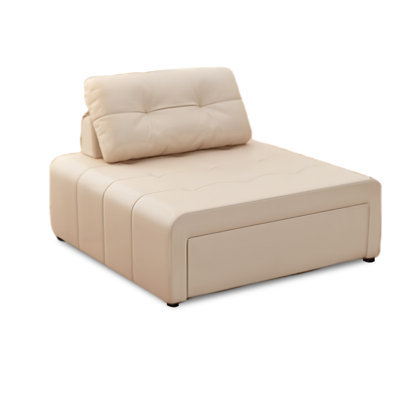 Canapé-lit convertible simple en microfibre 50,39 po