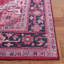 Tapis 128 M / W S / R en rouge / bleu marine-1642649458