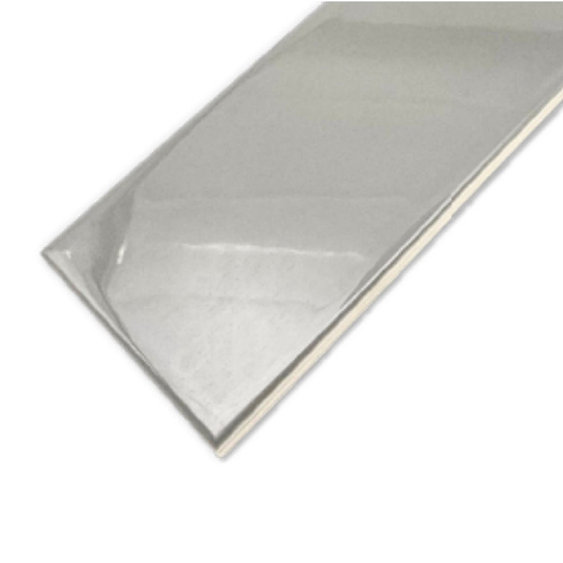 3" X 12" Ceramic Subway Wall Tile, Light Gray