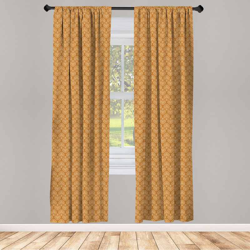 Rideaux 4 panneaux East Urban Home, L 56 po x L 95 po