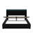 Upholstered Bed, 360 Surround LED Function, Buttons/Apps/Remote Control, Hydraulic Storage Bed With USB Type-C Charging-1183972646-1183972651
