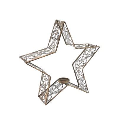 Metal Tabletop Tealight Holder