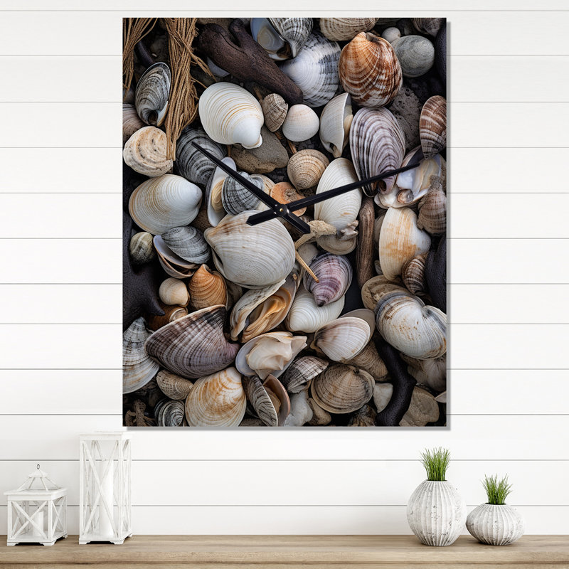 Horloge murale grise Harmony II - animaux surdimensionnée, null