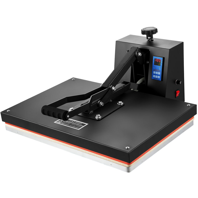 Heat Press 16X24, 1700W Power Heat Press Machine, chauffage rapide, machine de pressage à chaud à haute pression pour t-shirt, imprimante de sublimation industrielle numérique pour vinyle de transfert de chaleur, facile à utiliser, noir