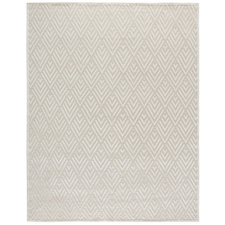 Ralph Lauren Jazz Age Viscose, Wool, Cotton Chevron / Zig Zag Rug