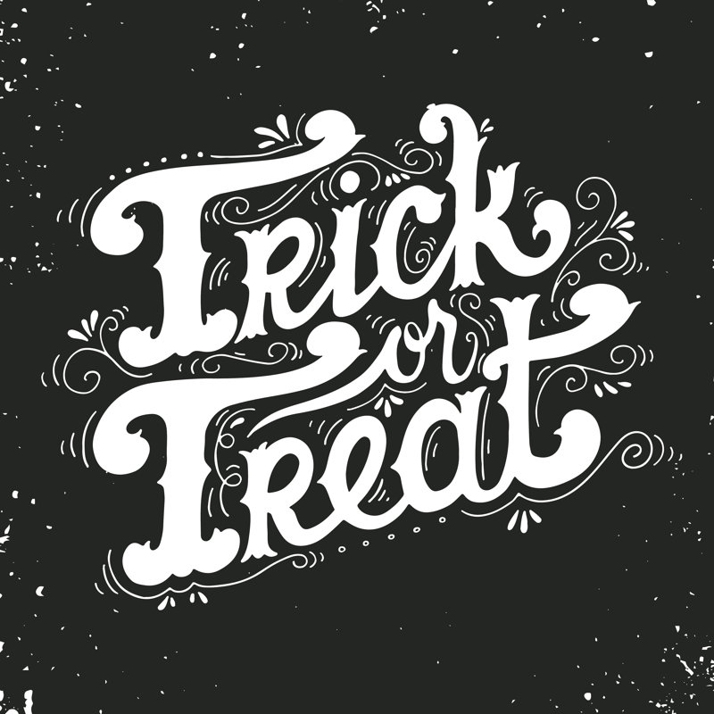 Halloween Poster by Julia_Henze - Wrapped Canvas Print, 30cm H x 30cm W x 3.8cm D
