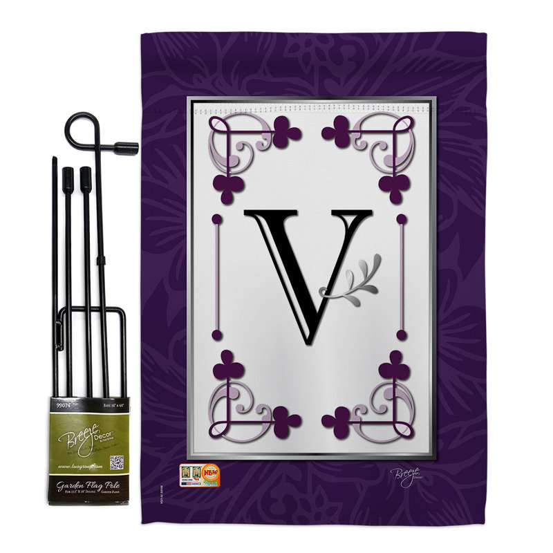 Ensemble de drapeaux en polyester 18,5 po x 13 po Eastcroft, V