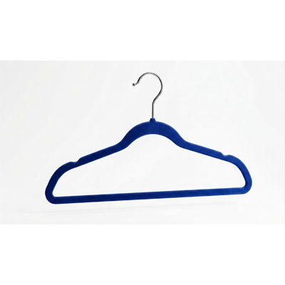 Hanger Set 10Pk Velvet Black