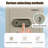 16.54"Home-use fingerprint password security full-steel safe
