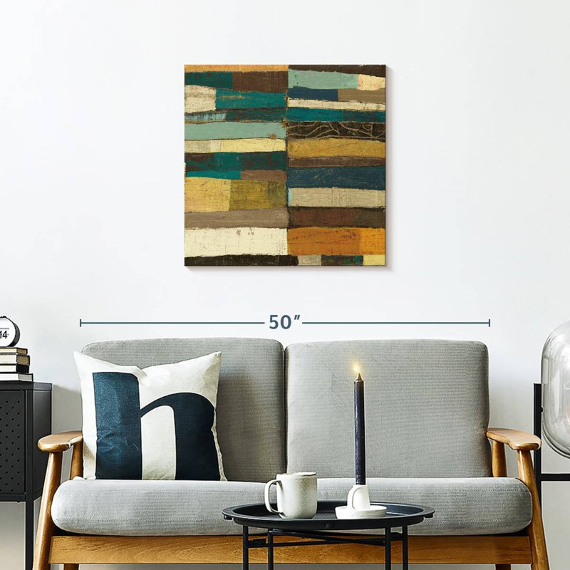 Avery Eileen II Blue, 24" H x 24" W
