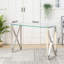 Jacklyn 120cm Glass Top Console Table
