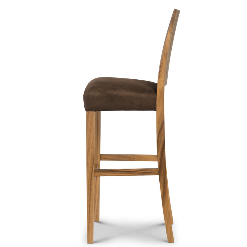 Ophelia Solid Wood Stool, Bar Stool (28” Seat Height)